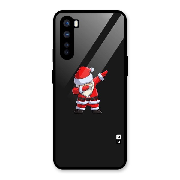 Cool Santa Dab Glass Back Case for OnePlus Nord