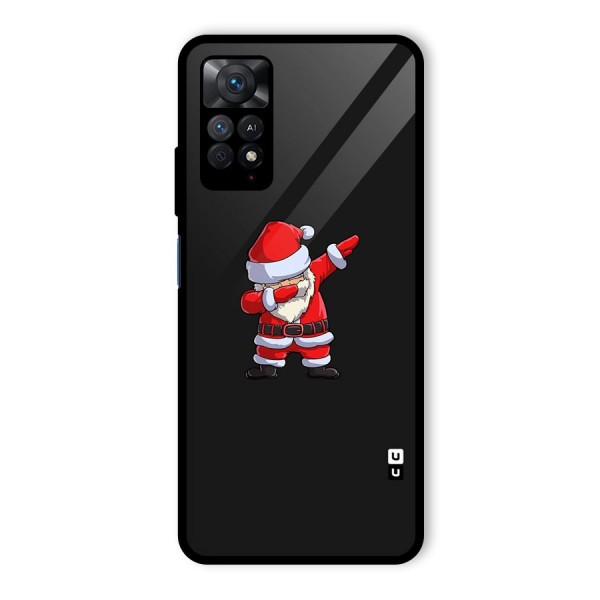 Cool Santa Dab Glass Back Case for Redmi Note 11 Pro Plus 5G