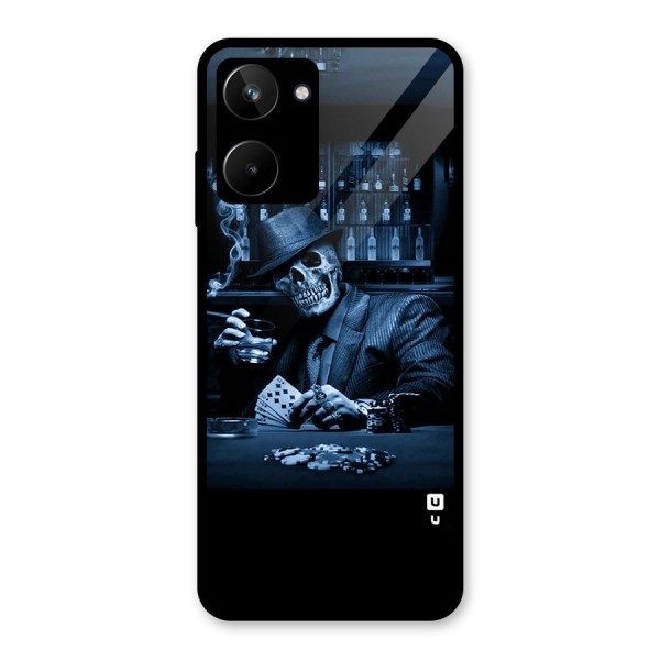 Cool Skull Cards Glass Back Case for Realme 10