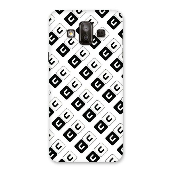 CoversCart Diagonal Banner Back Case for Galaxy J7 Duo