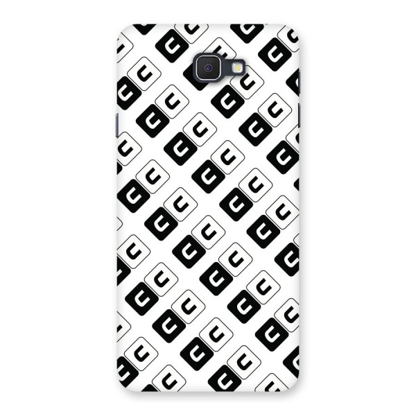 CoversCart Diagonal Banner Back Case for Galaxy On7 2016