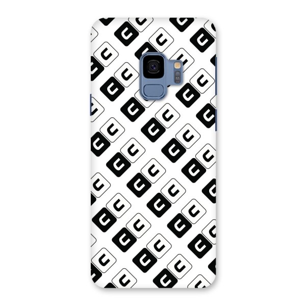 CoversCart Diagonal Banner Back Case for Galaxy S9