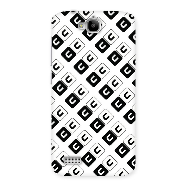 CoversCart Diagonal Banner Back Case for Honor Holly