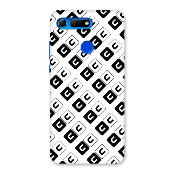 CoversCart Diagonal Banner Back Case for Honor View 20