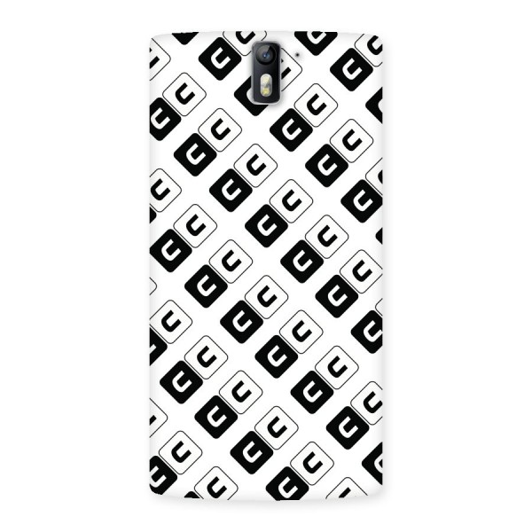 CoversCart Diagonal Banner Back Case for One Plus One