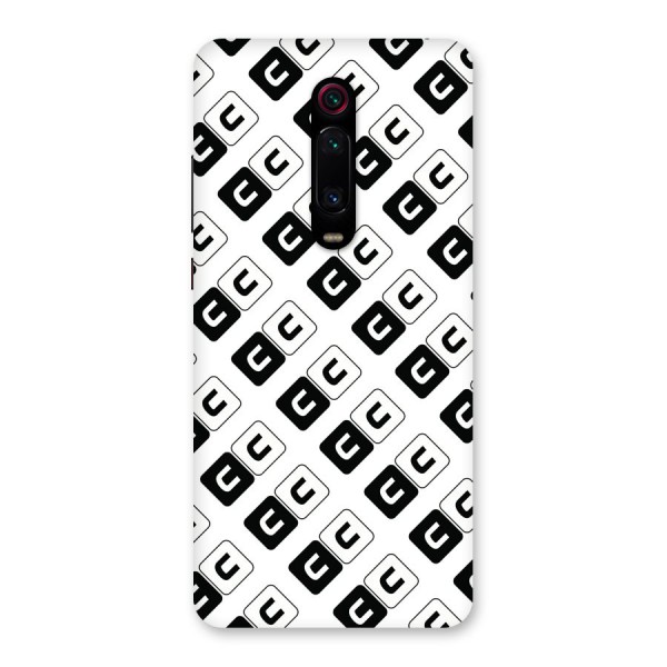 CoversCart Diagonal Banner Back Case for Redmi K20 Pro