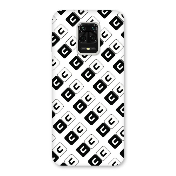 CoversCart Diagonal Banner Back Case for Redmi Note 9 Pro Max