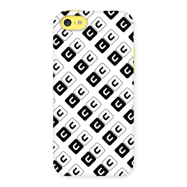 CoversCart Diagonal Banner Back Case for iPhone 5C