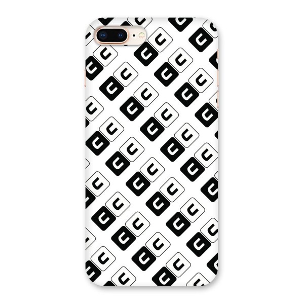 CoversCart Diagonal Banner Back Case for iPhone 8 Plus