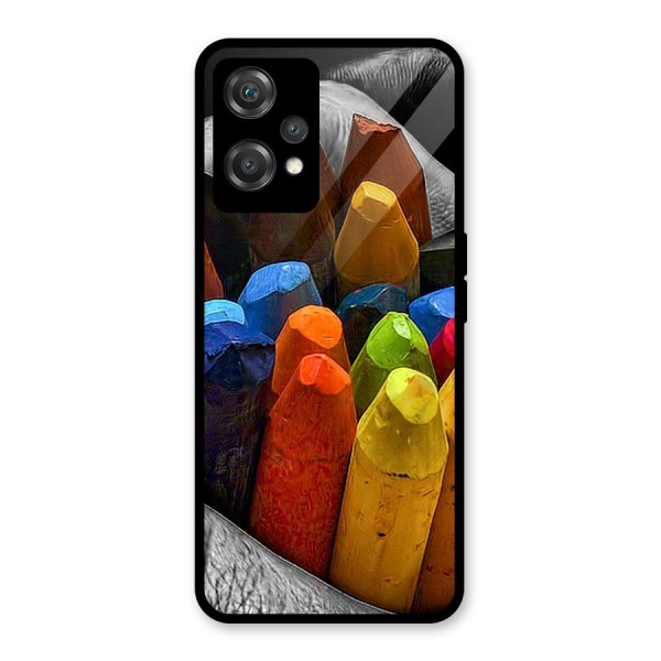 Crayons Beautiful Glass Back Case for OnePlus Nord CE 2 Lite 5G