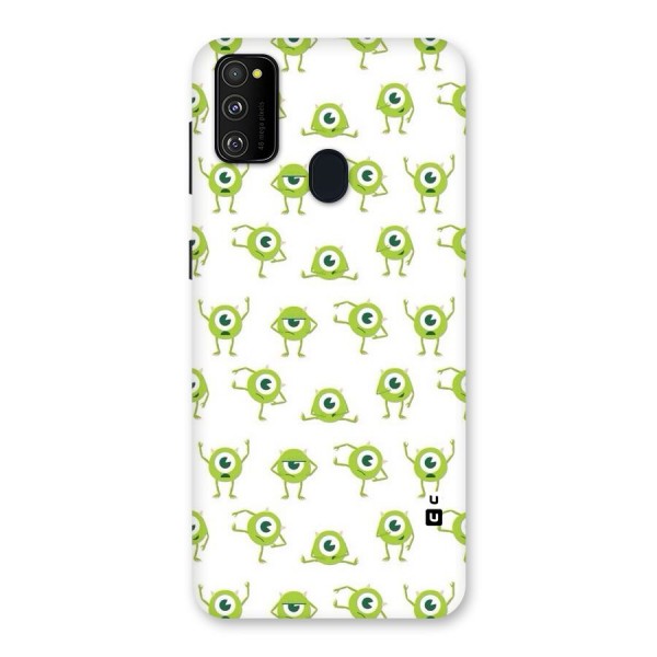 Crazy Green Maniac Back Case for Galaxy M30s
