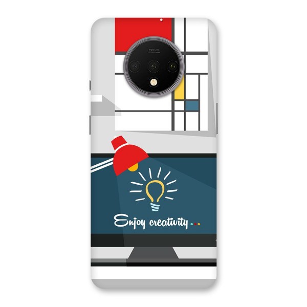 Creative Workspace Design Back Case for OnePlus 7T
