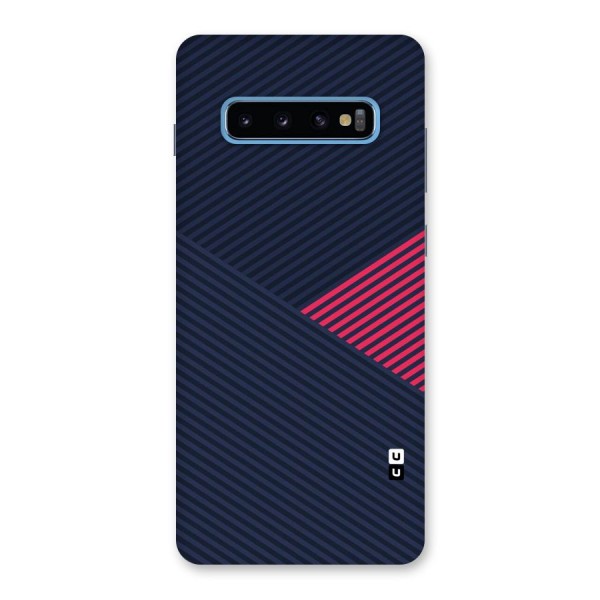 Criscros Stripes Back Case for Galaxy S10 Plus