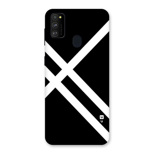 CrissCross Lines Back Case for Galaxy M30s