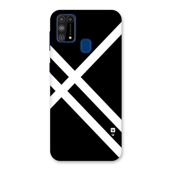CrissCross Lines Back Case for Galaxy M31