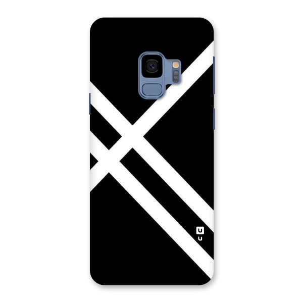 CrissCross Lines Back Case for Galaxy S9