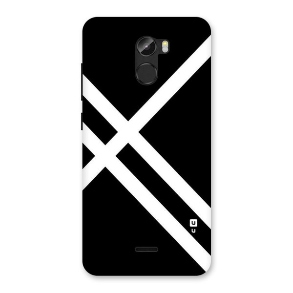 CrissCross Lines Back Case for Gionee X1