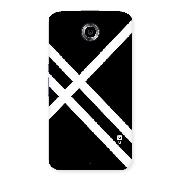 CrissCross Lines Back Case for Nexsus 6