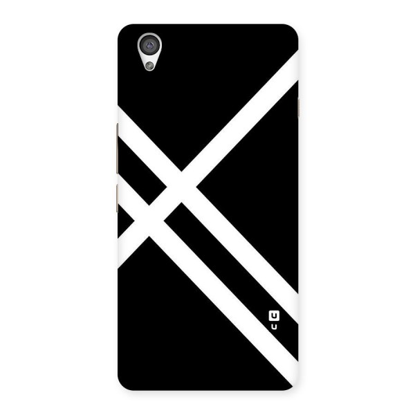 CrissCross Lines Back Case for OnePlus X
