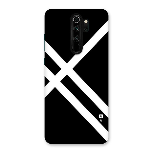 CrissCross Lines Back Case for Redmi Note 8 Pro