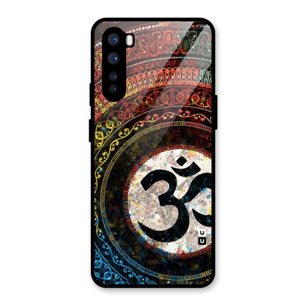 Culture Om Design Glass Back Case for OnePlus Nord