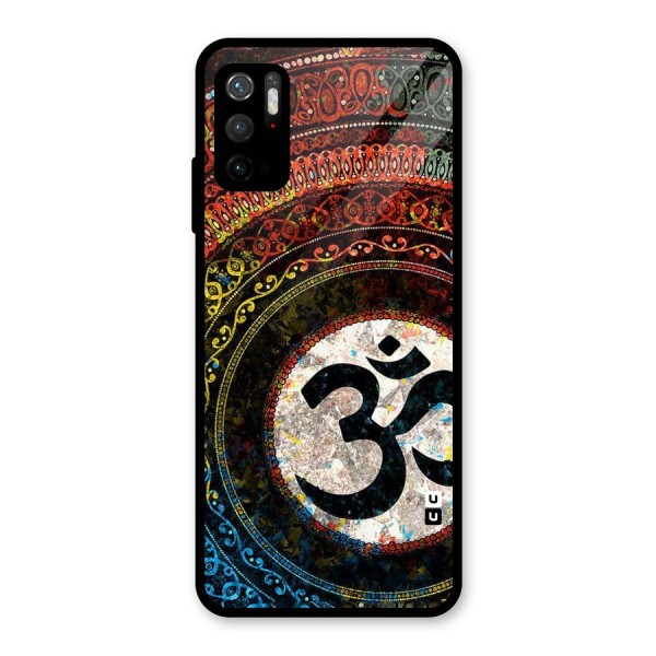 Culture Om Design Glass Back Case for Poco M3 Pro 5G