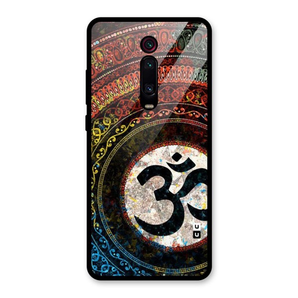 Culture Om Design Glass Back Case for Redmi K20 Pro