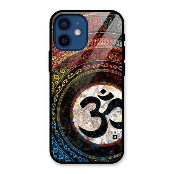 Culture Om Design Glass Back Case for iPhone 12 Mini