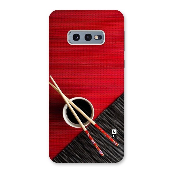 Cup Chopsticks Back Case for Galaxy S10e