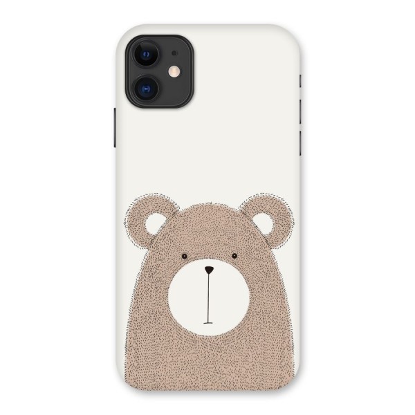 Cute Bear Back Case for iPhone 11