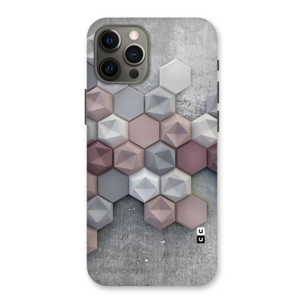 Cute Hexagonal Pattern Back Case for iPhone 12 Pro Max