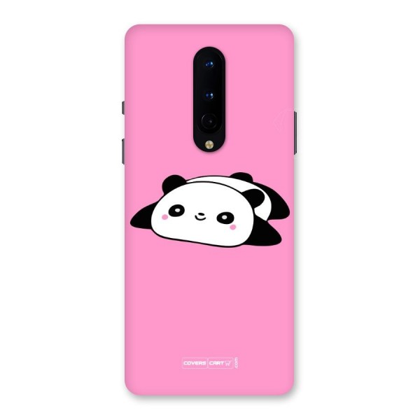 Cute Lazy Panda Back Case for OnePlus 8
