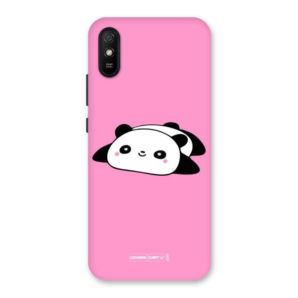 Cute Lazy Panda Back Case for Redmi 9A