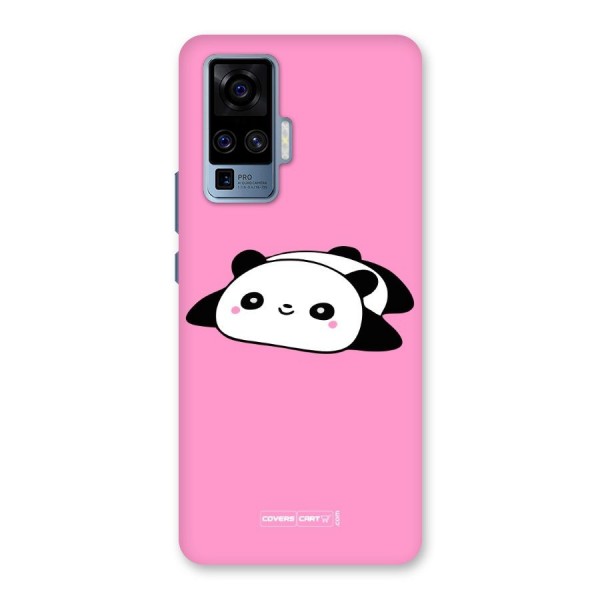 Cute Lazy Panda Back Case for Vivo X50 Pro