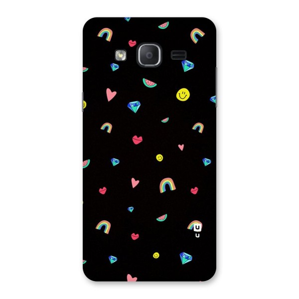 Cute Multicolor Shapes Back Case for Galaxy On7 2015