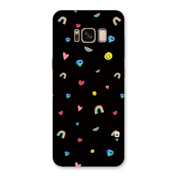 Cute Multicolor Shapes Back Case for Galaxy S8