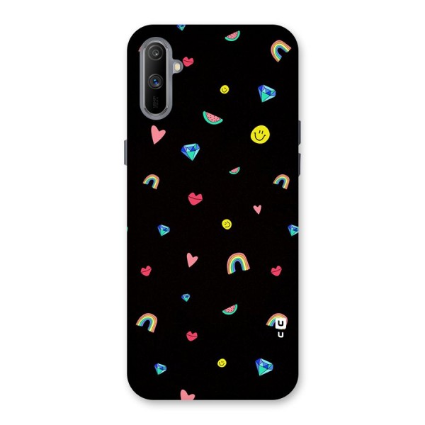 Cute Multicolor Shapes Back Case for Realme C3