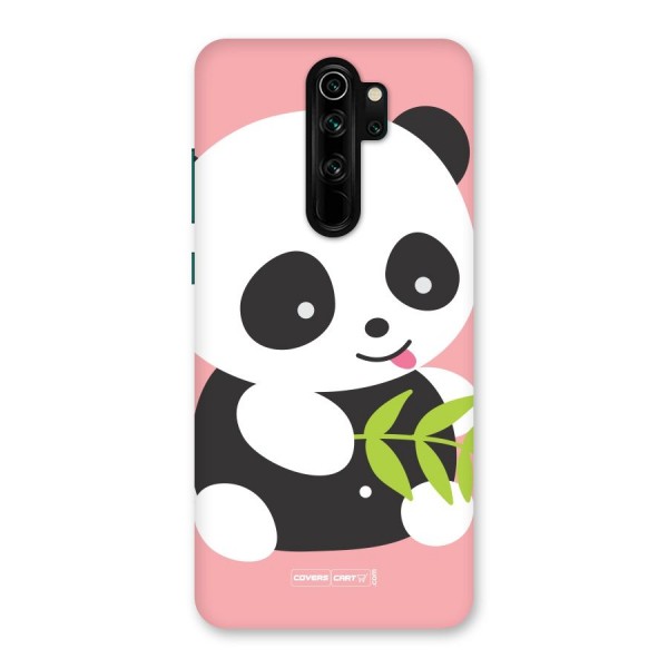 Cute Panda Pink Back Case for Redmi Note 8 Pro