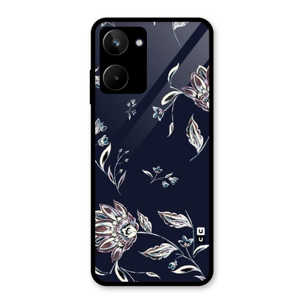 Cute Petals Glass Back Case for Realme 10