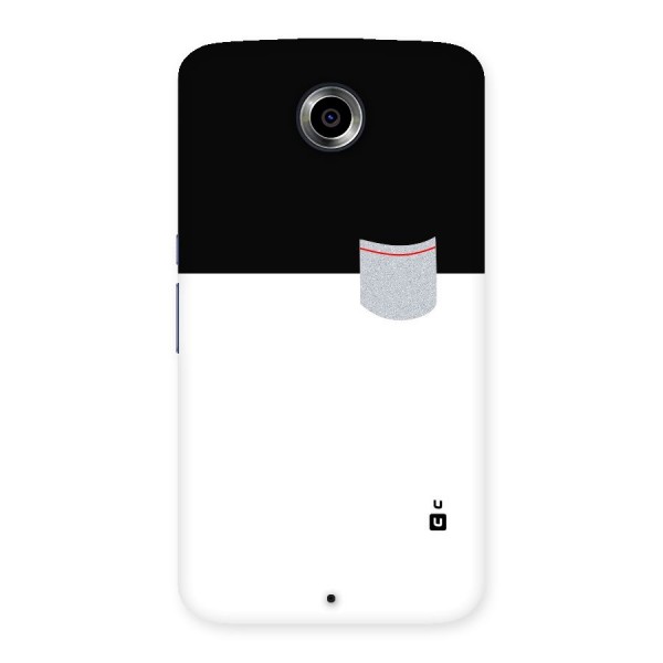 Cute Pocket Simple Back Case for Nexsus 6
