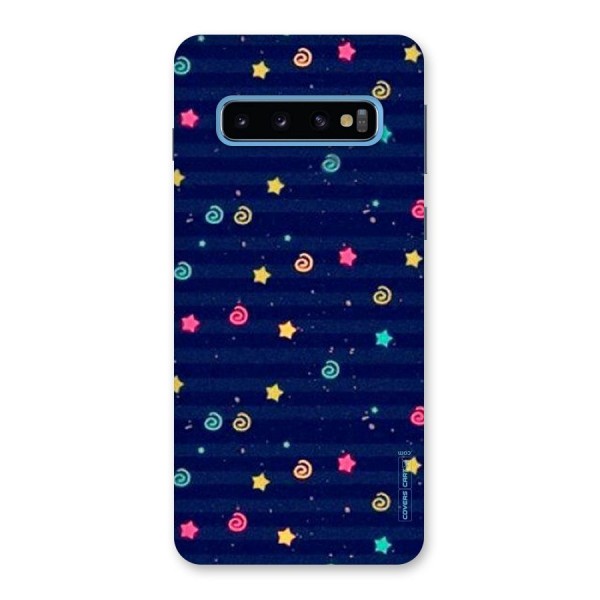 Cute Stars Design Back Case for Galaxy S10