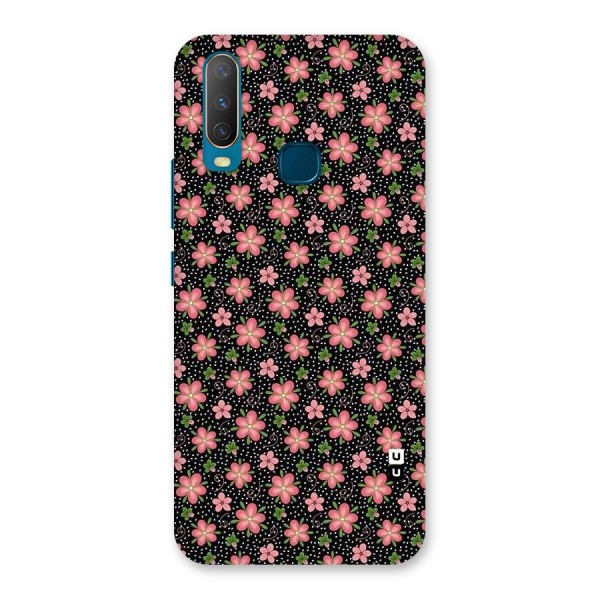 Cute Tiny Flowers Back Case for Vivo Y15