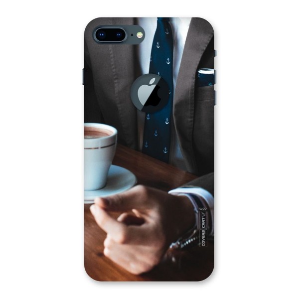 Dapper Suit Back Case for iPhone 7 Plus Logo Cut