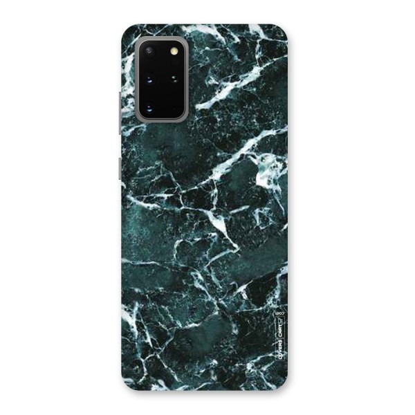 Dark Green Marble Back Case for Galaxy S20 Plus