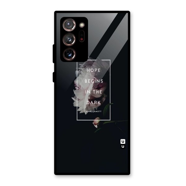 Dark Hope Glass Back Case for Galaxy Note 20 Ultra