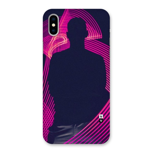 Dark Night DJ Back Case for iPhone X