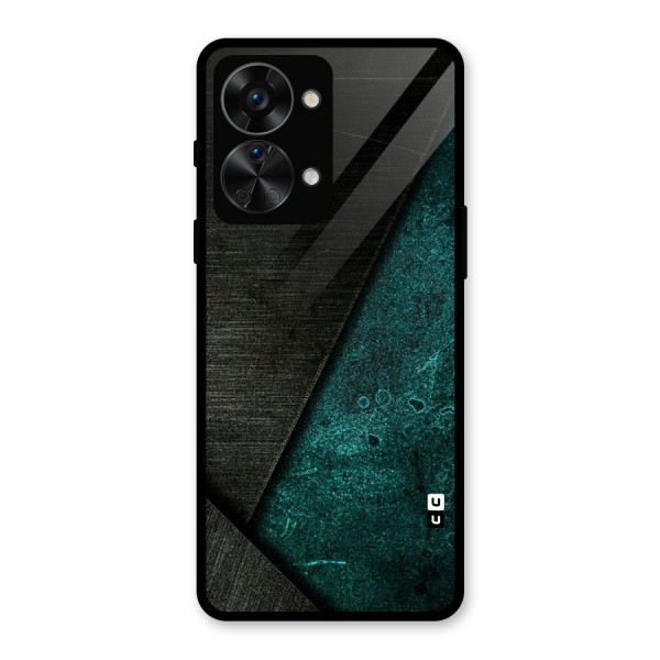 Dark Olive Green Glass Back Case for OnePlus Nord 2T