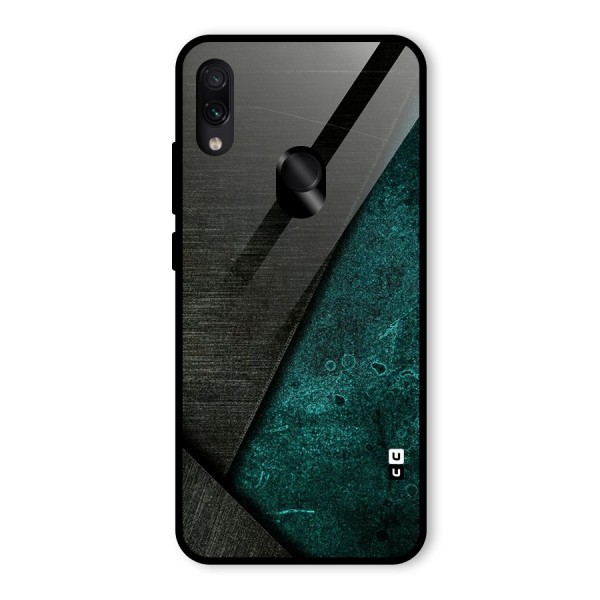 Dark Olive Green Glass Back Case for Redmi Note 7 Pro