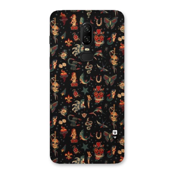 Dark Pattern Back Case for OnePlus 6