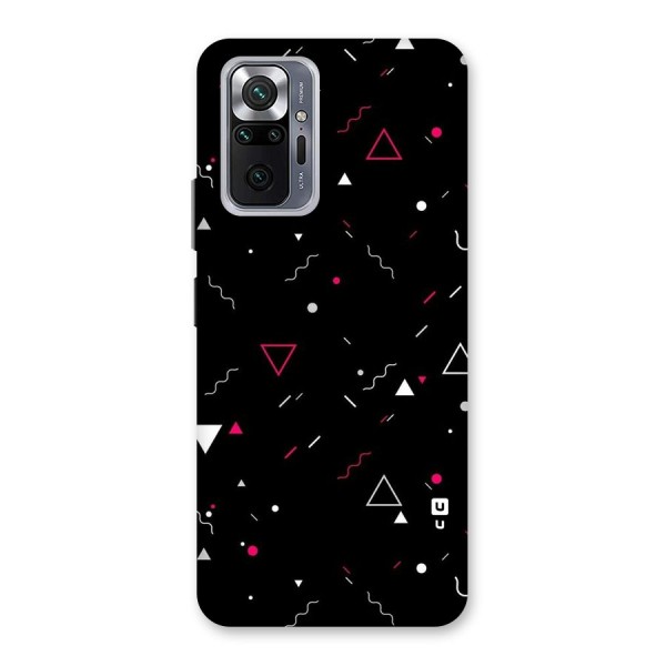 Dark Shapes Design Back Case for Redmi Note 10 Pro
